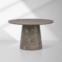 Modern Italian Marble Round Coffee Table & Nesting Set
