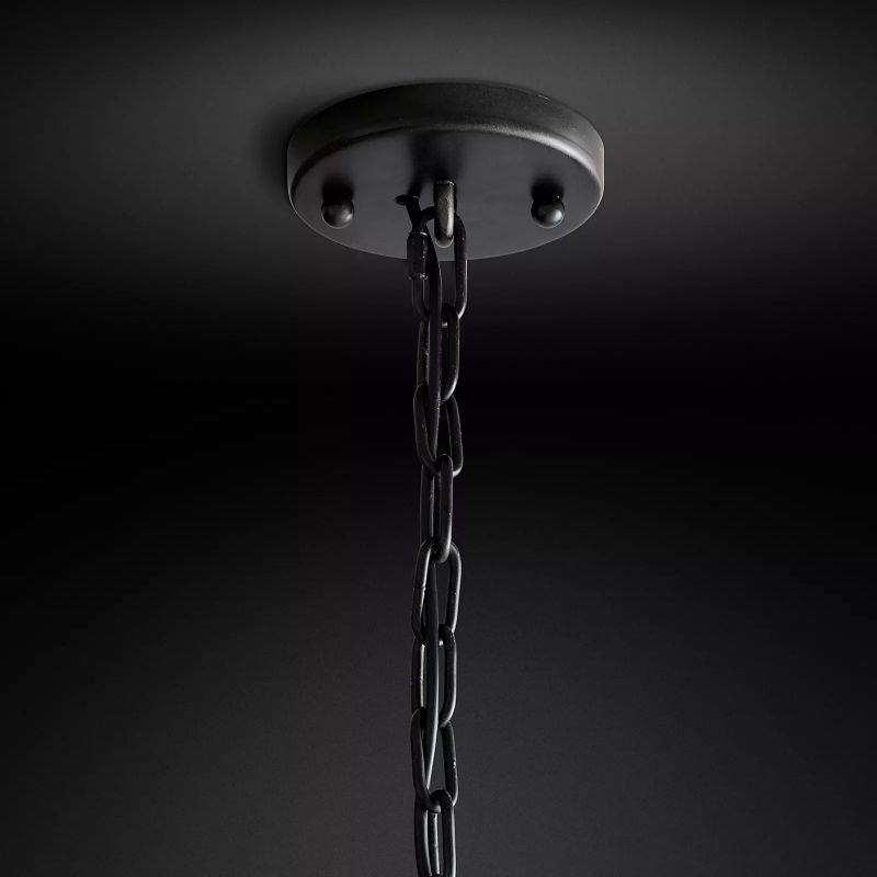 1920S Odeon Square Chandelier 22"