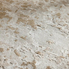 Viona Hand-Knotted Rug Living Room Carpet in Wool & Rayon