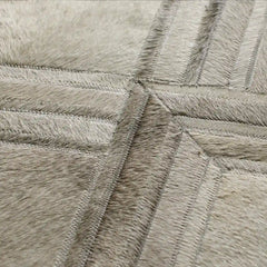 Greer Natural Hair-on-Hide Rug Round Carpet For Living rooms Dining Spaces Bedrooms