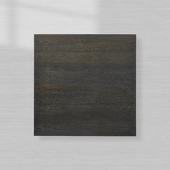 Sullivan Square Oak Coffee Table Black Wooden Plinth Cocktail Table Living Room Center Tea Table