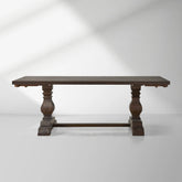 Kensington Dual Extensions Dining Table with Solid Pine Base