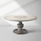 Bell’Arte Round Dining Table Hand-Painted in Italy Floral