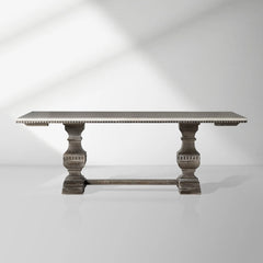 Cerea Amalfi Dual Extensions Rectangular Dining Table