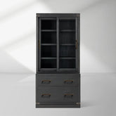 Tremont Solid Wood Modular Cabinet with Storage Cabinets Base