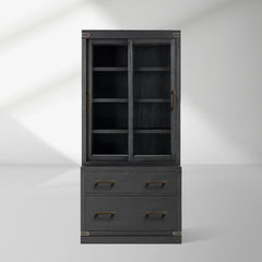 Tremont Solid Wood Modular Cabinet with Storage Cabinets Base