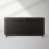 Mihaela Mihaela Six-Drawer Chest Wood Water-Based Dresser Cabinet
