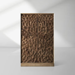 Condesa Hand-Carved Cabinet With 2 drawers