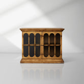 Merritt Low Dining Buffet Cabinet Solid Pine Sideboard