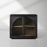 Hattie Oak Hall Chest Arched Design Storage Cabinets