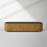 Finnley Storage Coffee Table Stone Top Sofa Center Tea Table With Drawer