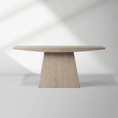 Ilaria Stone Entrance Console Table in Light Travertine Hallway Entryway Table