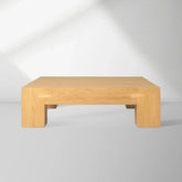 Paxton Oak Coffee Table Modern Living Room Center Tea Table Wood Cocktail Table