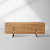 Panta Romanian White Oak Sideboard Buffet Table Wood Living Room Entryways Cabinet