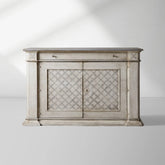 Messina Margherita Bell'Arte Sideboard Buffet Table Wood Living Room Entryways Cabinet
