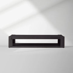 Devon Parson-Style Coffee Table Natural Oak Wood Living Room Center Tea Table Rectangular Cocktail Table