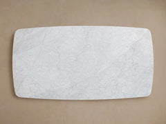 Saint Germain Marble Top Dining Table With Wood Rennes & metal Base