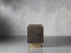 Mihaela Oak Media Console Wood Entertainment Centers Cabinet Retro TV Stands