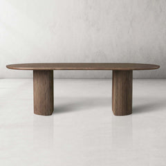 Astor Natural Marble Stone Top Dining Table