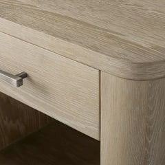 Calista Open Nightstand Night Side Table Wood Bedside Cabinet