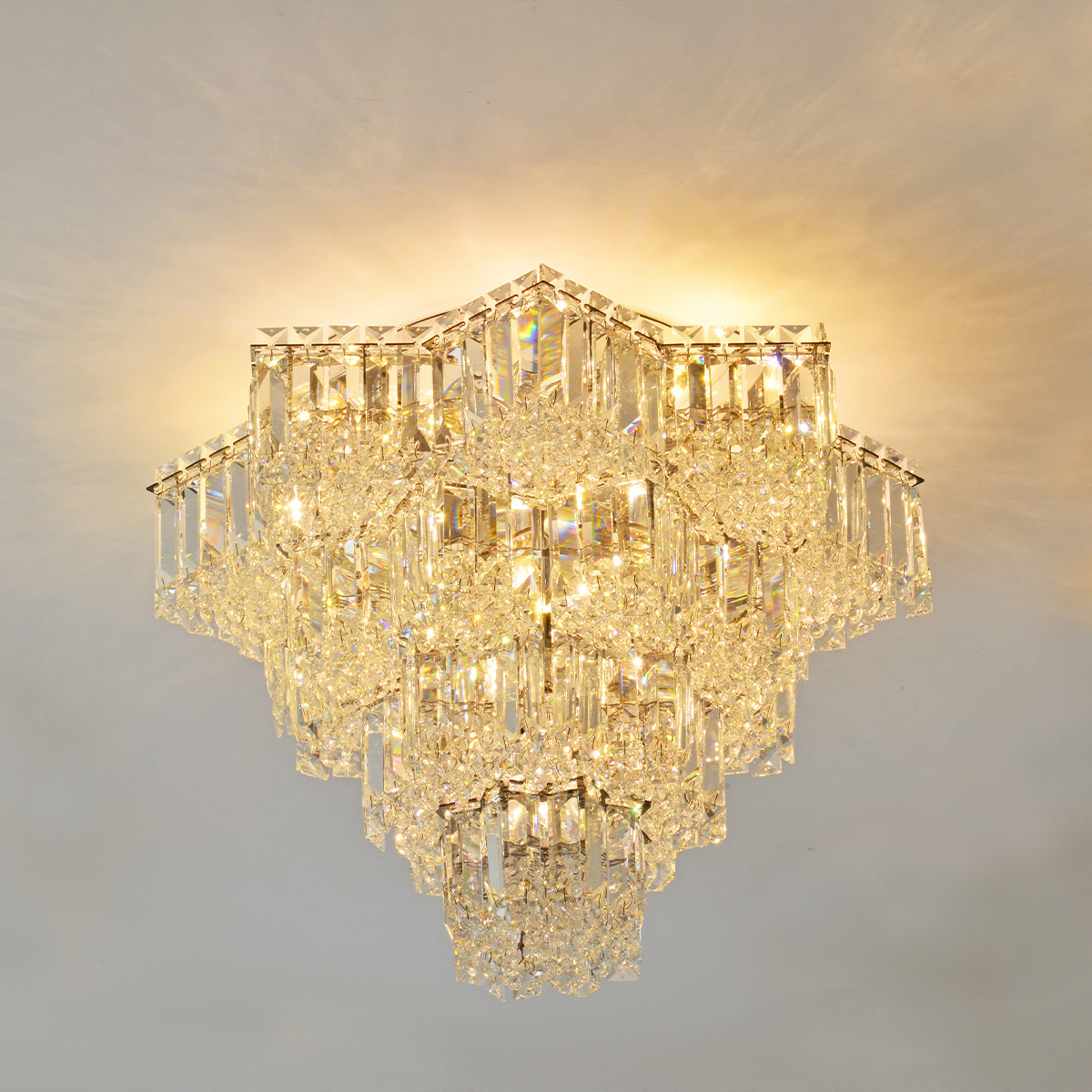 Star Crystal Ceiling Light
