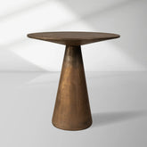 Patina Copper Mushroom Side Table