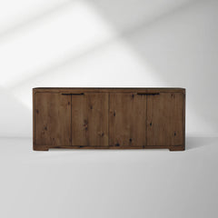 Redding Sideboard - Minimalist Solid Wood Modern Buffet Cabinet