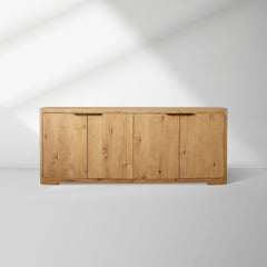 Redding Sideboard - Minimalist Solid Wood Modern Buffet Cabinet