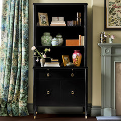 Lavenir French-Inspired Storage Hutch Modular Shelving & Cabinet