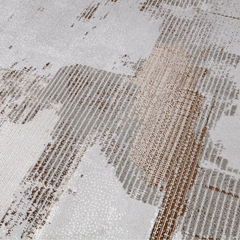 Puxina Soft Washed Brush Abstract Area Rug with Art & Spontaneity Carpet Artistic Wash Style