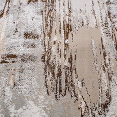 Puxina Vertical Drift Modern Living Area Rug with Vertical Blending & Mottled Urban Texture Carpet