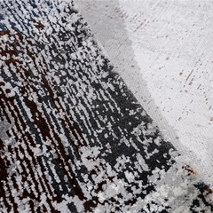 Torino Disrupted Linear Texture Abstract Neutral Area Rug Modern Disrupted Linear Abstract Style Carpet