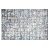 Torino Interwoven Grid Abstract Neutral Area Rug Understated Textured Carpet Modern Minimalist Grid Style