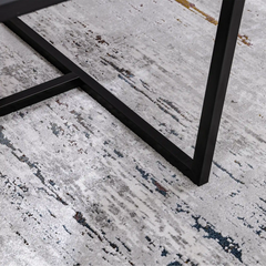 Torino Vertical Weathered Strata Abstract Neutral Area Rug Sophisticated & Versatile Modern Style Carpet