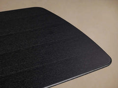 Saint Germain Rectangle Oak Top Dining Table with Wood Clement Base