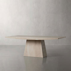 Ilaria Italian Travertine Dining Table