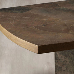 Pola Wood Coffee Table Wabi-Sabi Living Room Center Tea Table