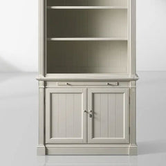 Athens Old-World Modular Solid Wood Bookcase