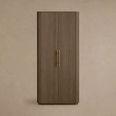 Finnley Wood Tall Cabinet Living Room Country Storage Cabinet with Doors