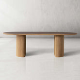Astor Natural Marble Stone Top Dining Table