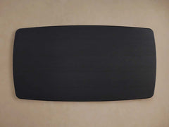 Saint Germain Rectangle Oak Top Dining Table with Wood Dauphine Base