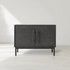 Sullivan Oak Wood Hall Chest Modern Rural Sideboards Entrance Cabinets