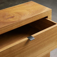 Acacius Closed Wood bedside Nightstand Yukas night side table 2 Drawers