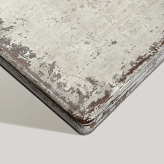 Hand painted in Italy Bianca Dining Table with Dual Leaf Extensions