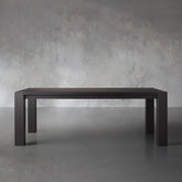 Parsons Solid Oak Rectangle Dining Table
