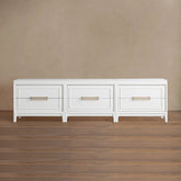 Rowan Modular TV Stand Unit Wood Entryways Storage Sideboard with Drawers