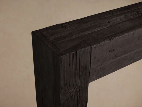 Ubud Wood Entrance Console Table Reclaimed Teak Sidewalk Table