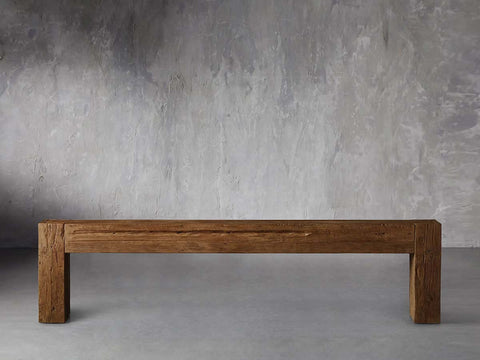 Ubud Wood Entrance Console Table Reclaimed Teak Sidewalk Table