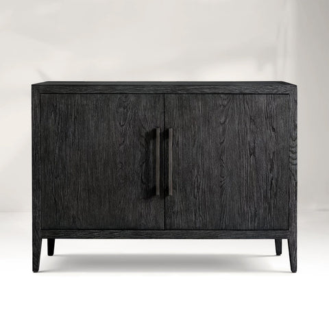 Ryze French Contemporary 2-door Sideboard Oak Wood Buffet Cabinet With Drawers
