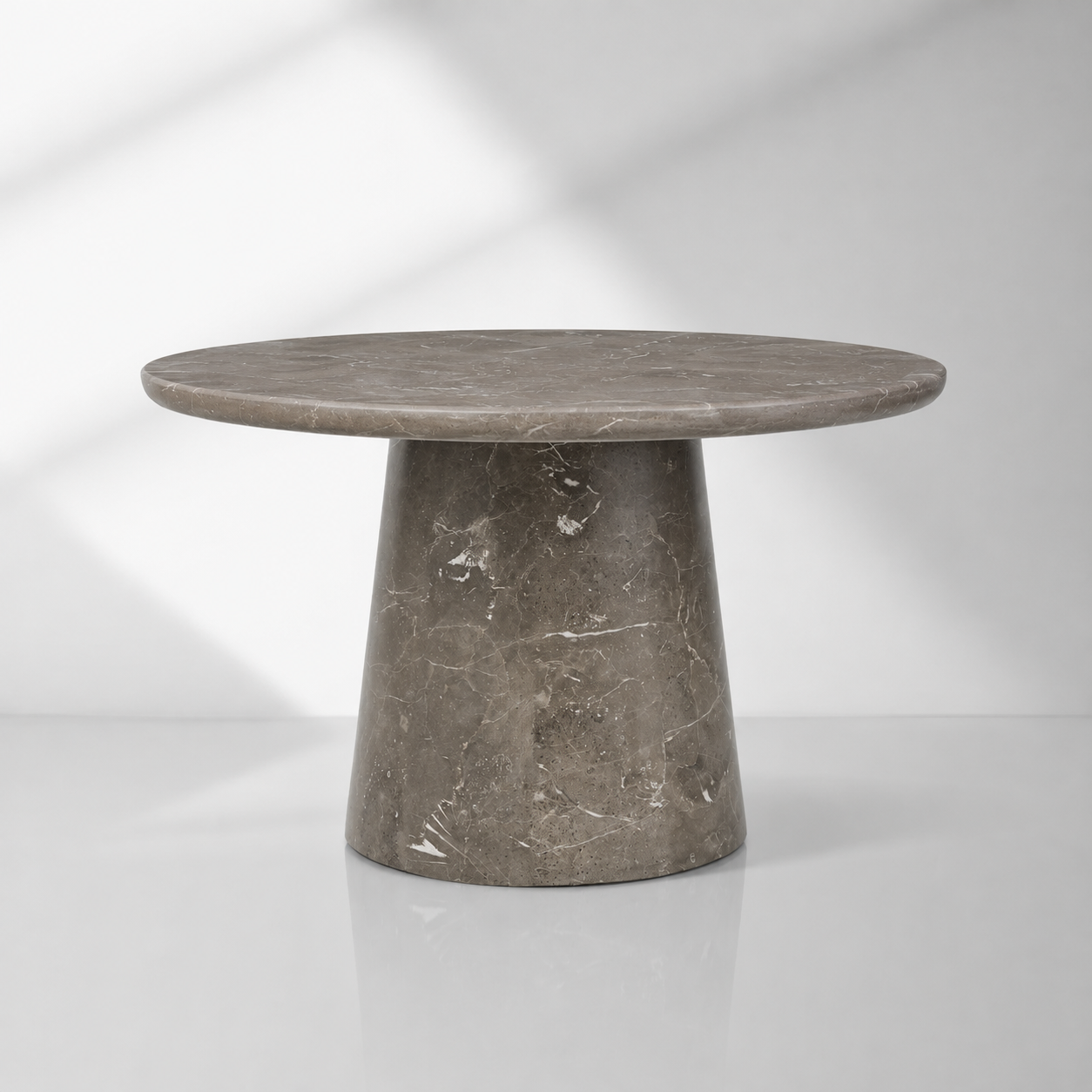 Modern Italian Marble Round Coffee Table & Nesting Set